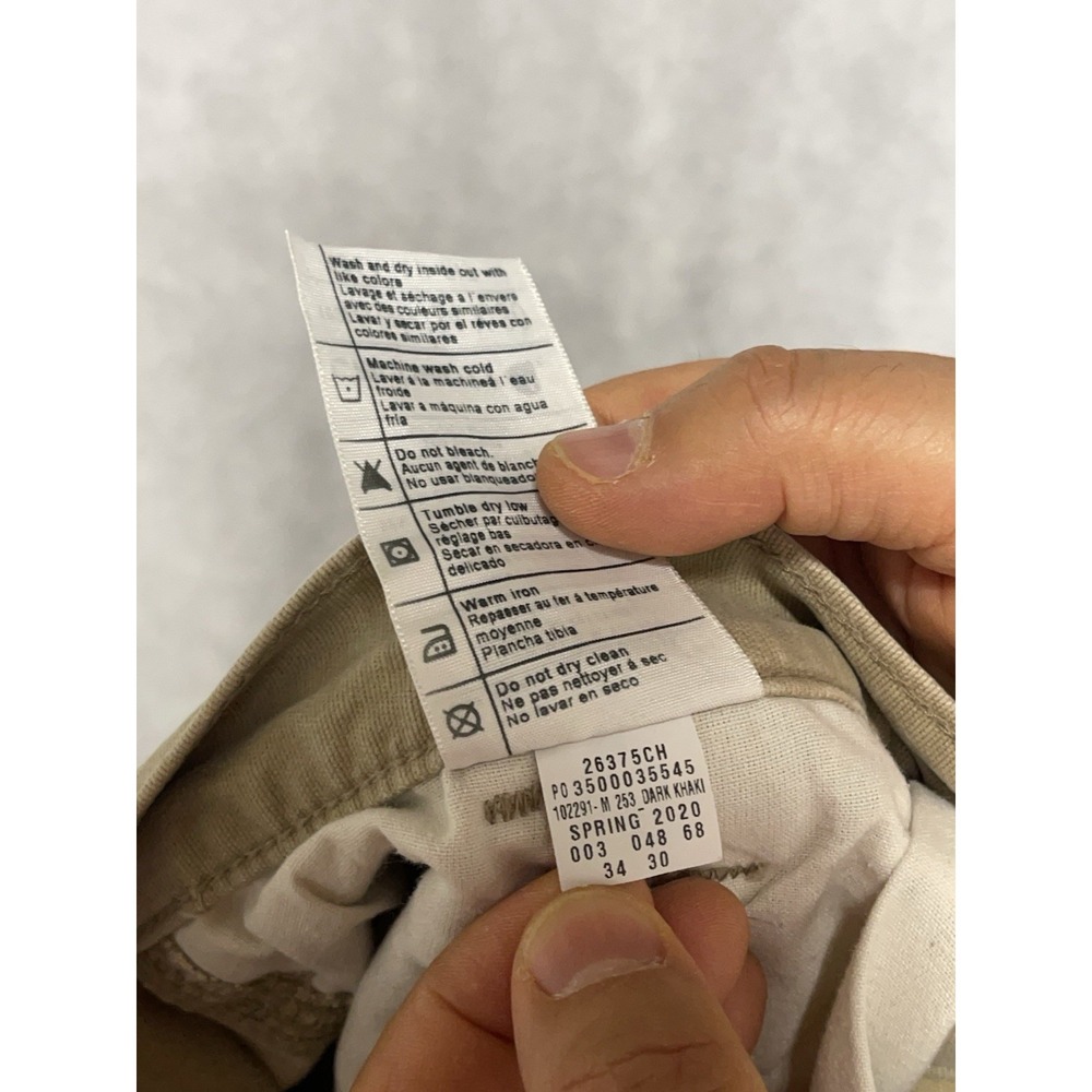Carhartt Pants Men's 32X28 Beige Rugged Flex Dungaree Canvas Utility Work 102291 - Picture 15 of 15